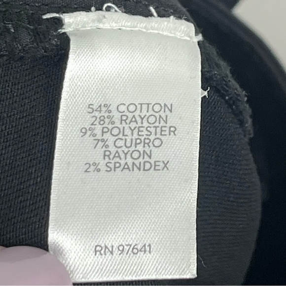 J.Jill Denim black Authentic Fit Slim Ankle jeans, size 10. - Picture 9 of 11